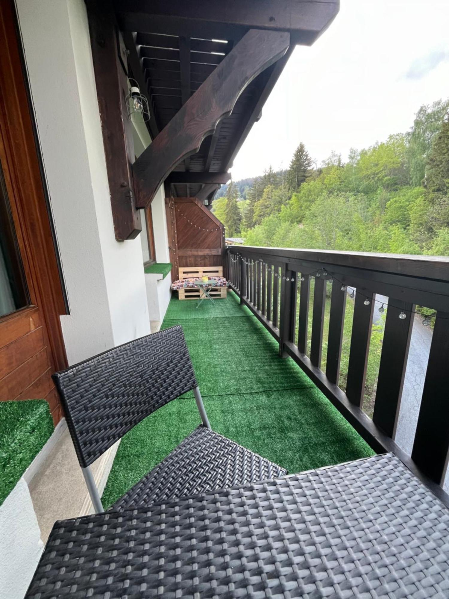 Appartement T2 Pour 6 Personnes A Combloux Luaran gambar