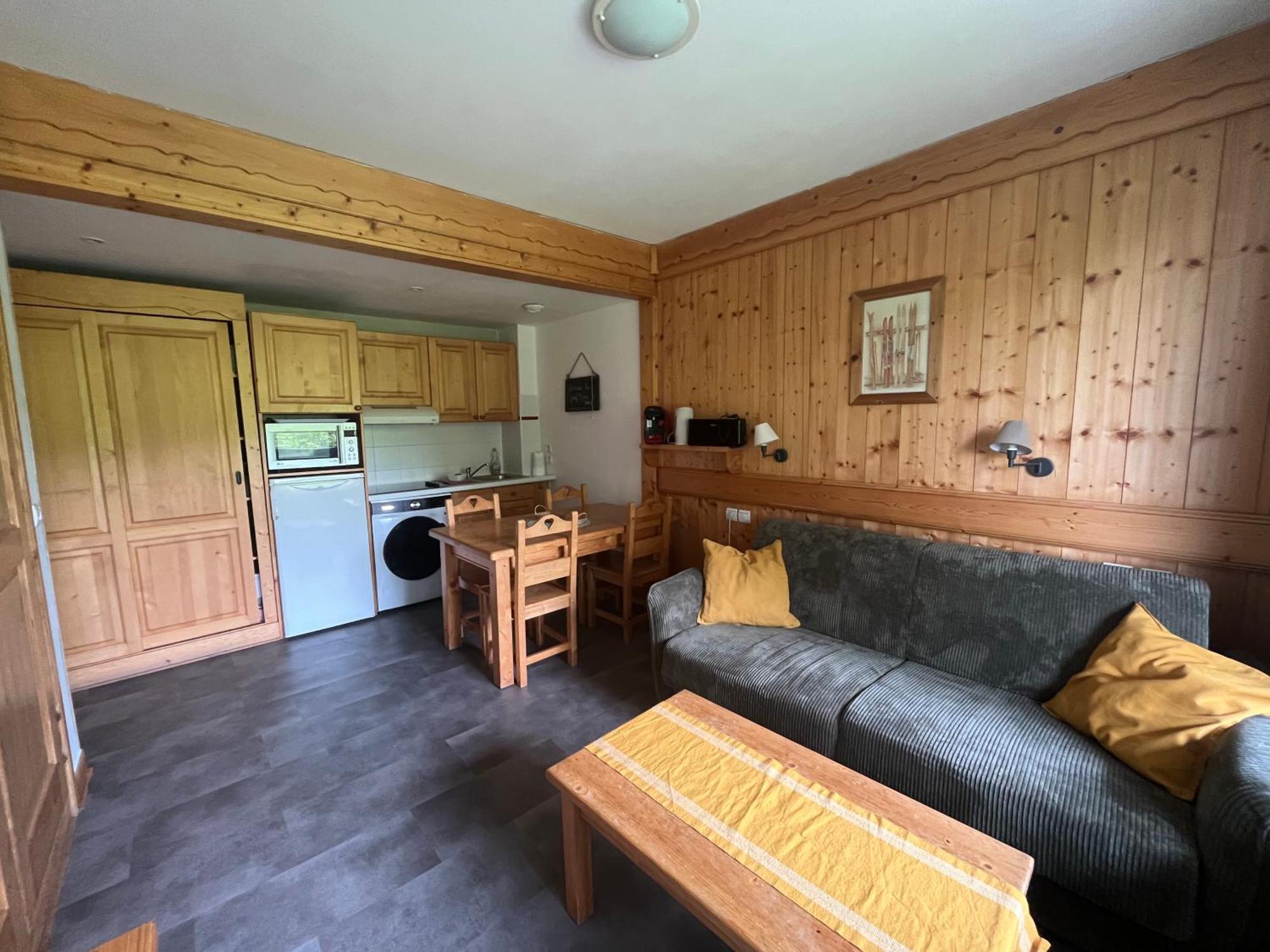 Appartement T2 Pour 6 Personnes A Combloux Luaran gambar